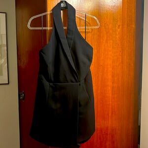 NWT Abercrombie & Fitch Women's Black Playsuit-romper Size L